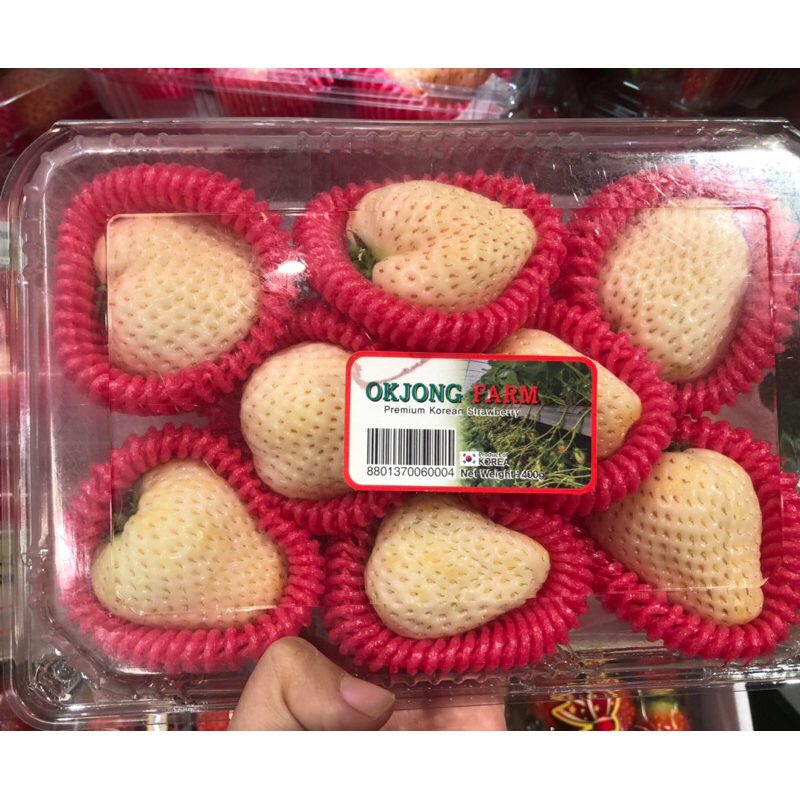 

Strawberry Putih Korea Okjong Buy 1 get 1 Spesial Promo