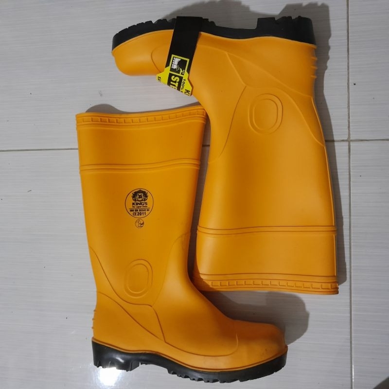 sepatu safety boot karet kings by honeywell