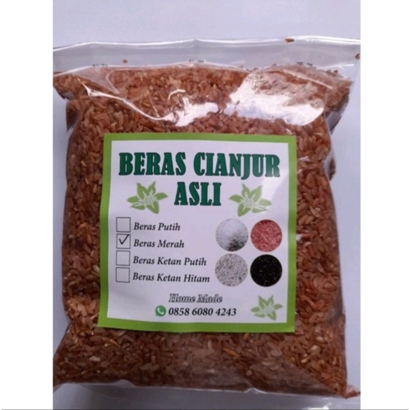 

Beras Merah Cianjur Asli @ 1 Kg