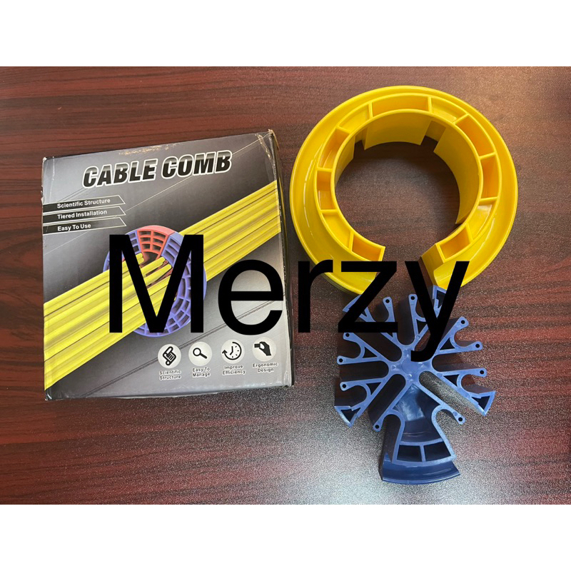 alat merapikan kabel sisir kabel utp fiberoptik kabel indoor merk cable comb