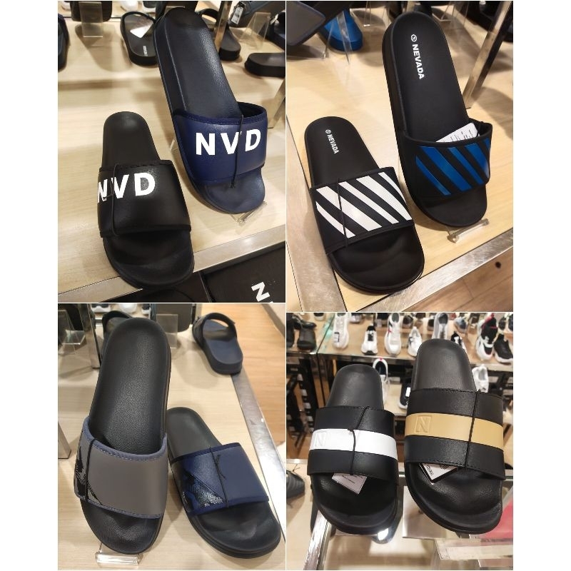 NEVADA Sandal slide Pria ringan empuk 39-43