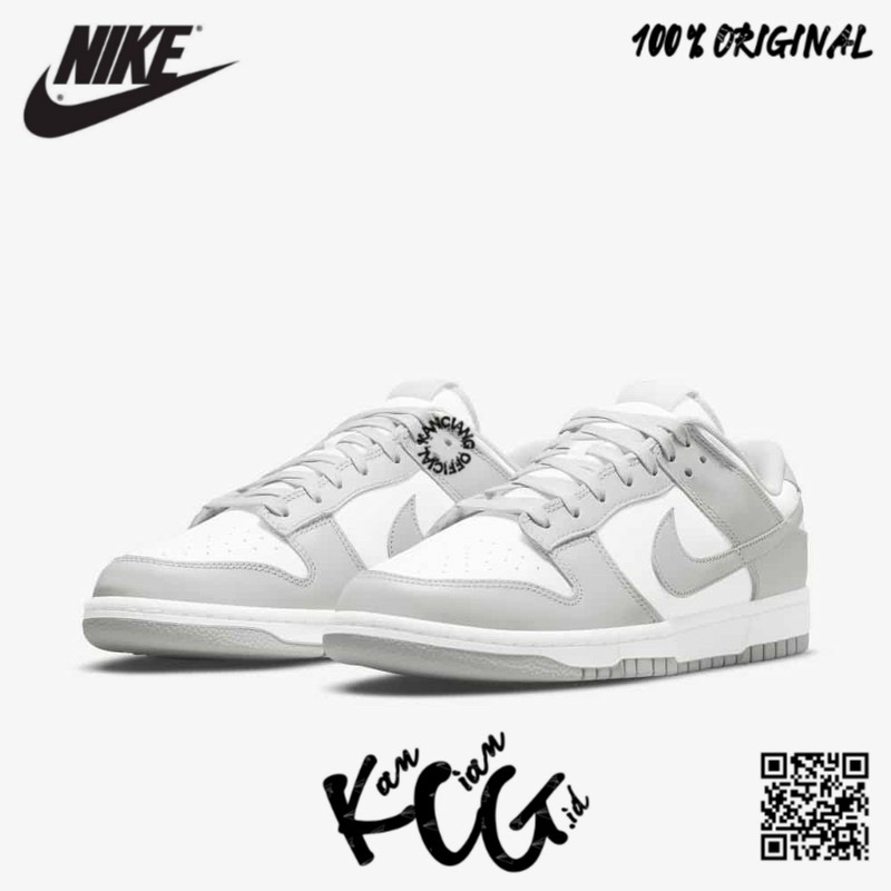 Sneakers Dunk Low Classic “ Grey White “ FOG Original 100% Bnib