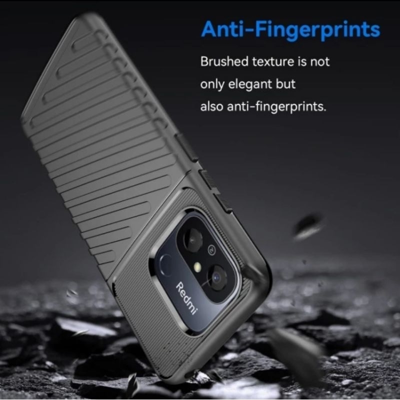 Redmi 12C soft case RUGGED ARMOR THUNDER PREMIUM