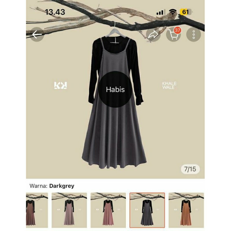 preloved khalewale overall