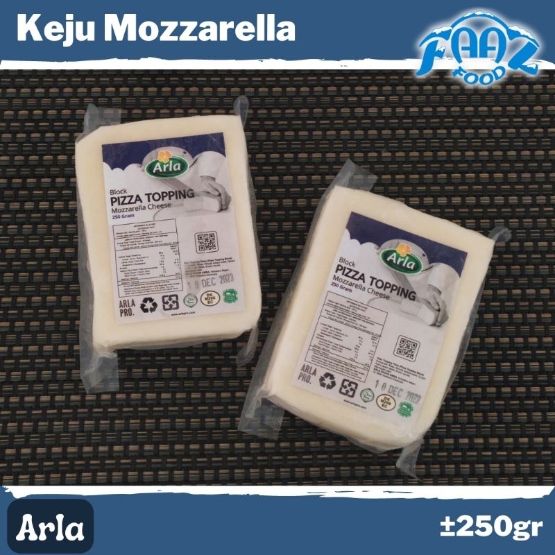 

Keju Mozzarella Arla 250gr (Mozarella, Mozza Cheese, Pizza Topping)