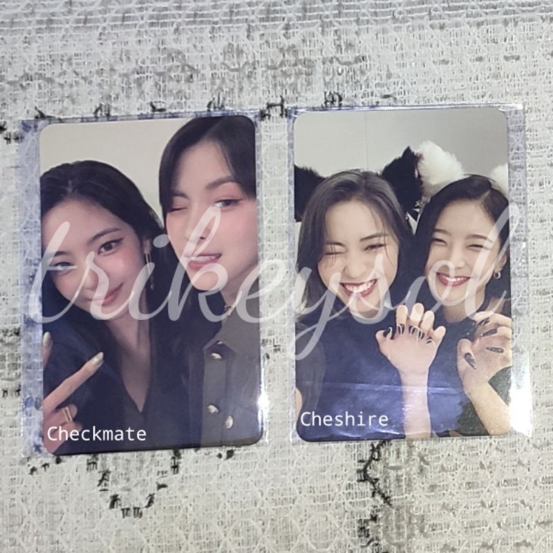 [OFFICIAL] PC Photocard Unit Jinlia Ryujin Lia ITZY [Sneakers Checkmate Cheshire]
