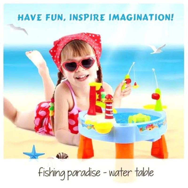 Mainan Anak Water Fishing Paradise Fishing Game Mainan Interaktif Pancingan Ikan