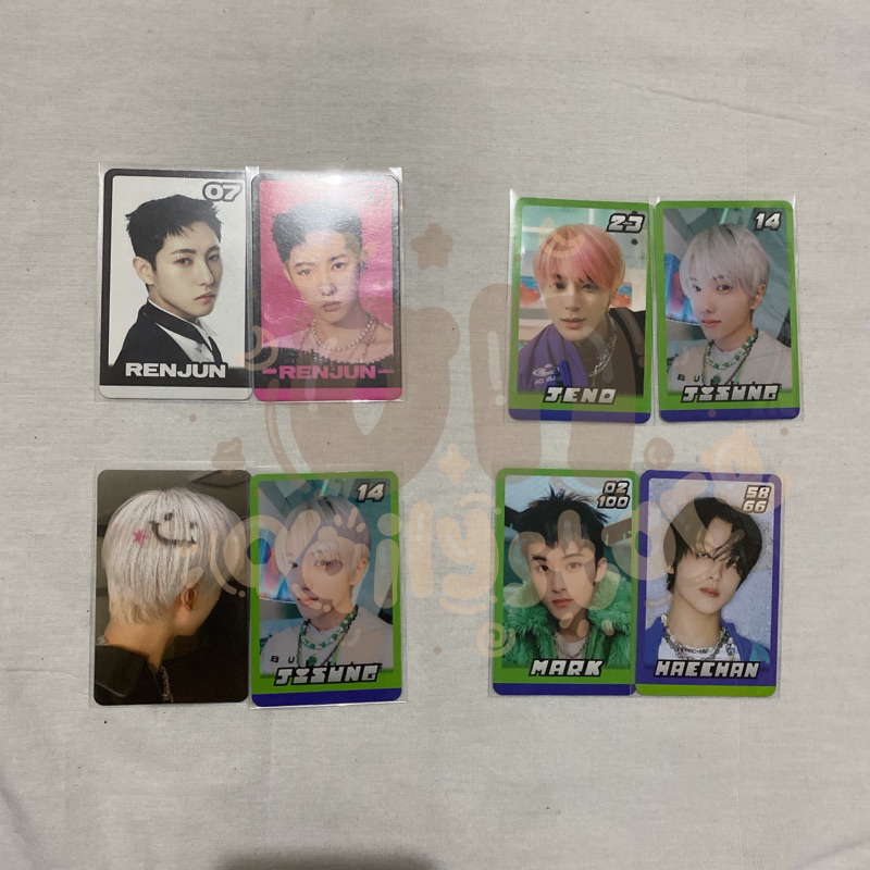 [READY STOCK] Photocard Official NCT DREAM Mark Renjun Jeno Haechan Jisung tc glimo jisung senyum se