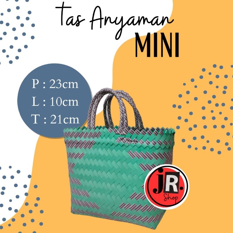 TASANYAMANJR.SHOP - Tas anyaman MINI