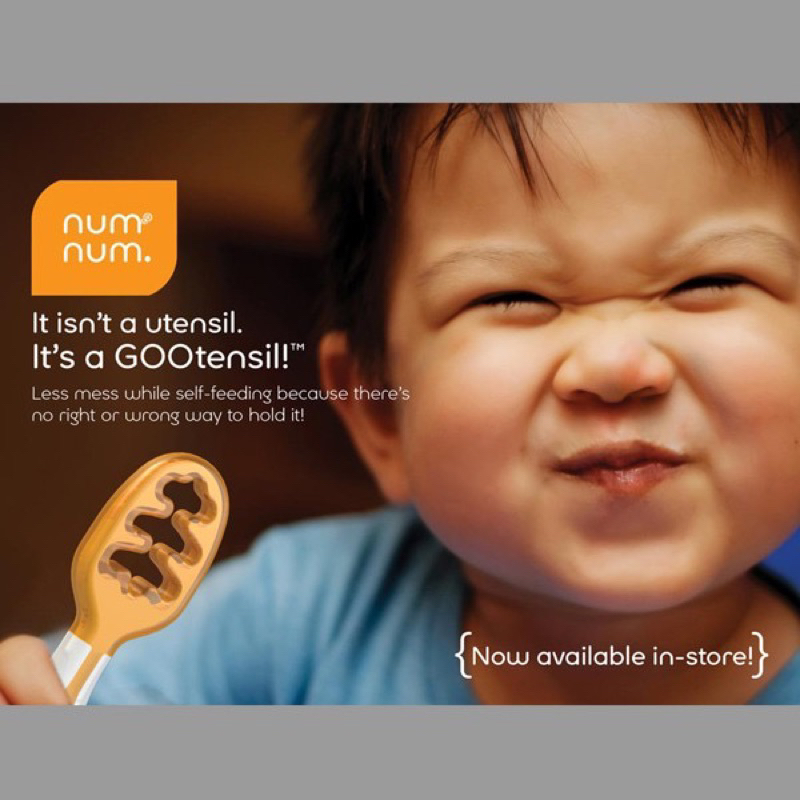 NumNum Goo Utensils | Sendok Training Spoon Baby