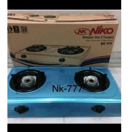kompor 2 tungku niko stainless murah