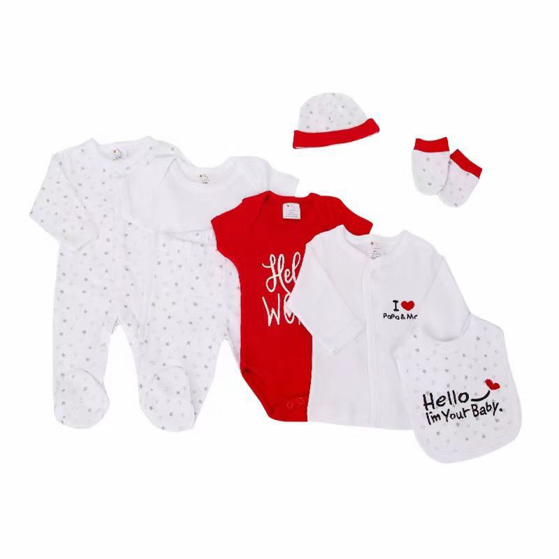 BABY K2 - BODYSET 8 IN 1 MOTIF DOMBA MEREK LITTLE DUCK KODE 00030