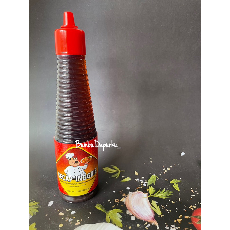 (1 Botol) Saos / Kecap Inggris Cap Koki 135ml