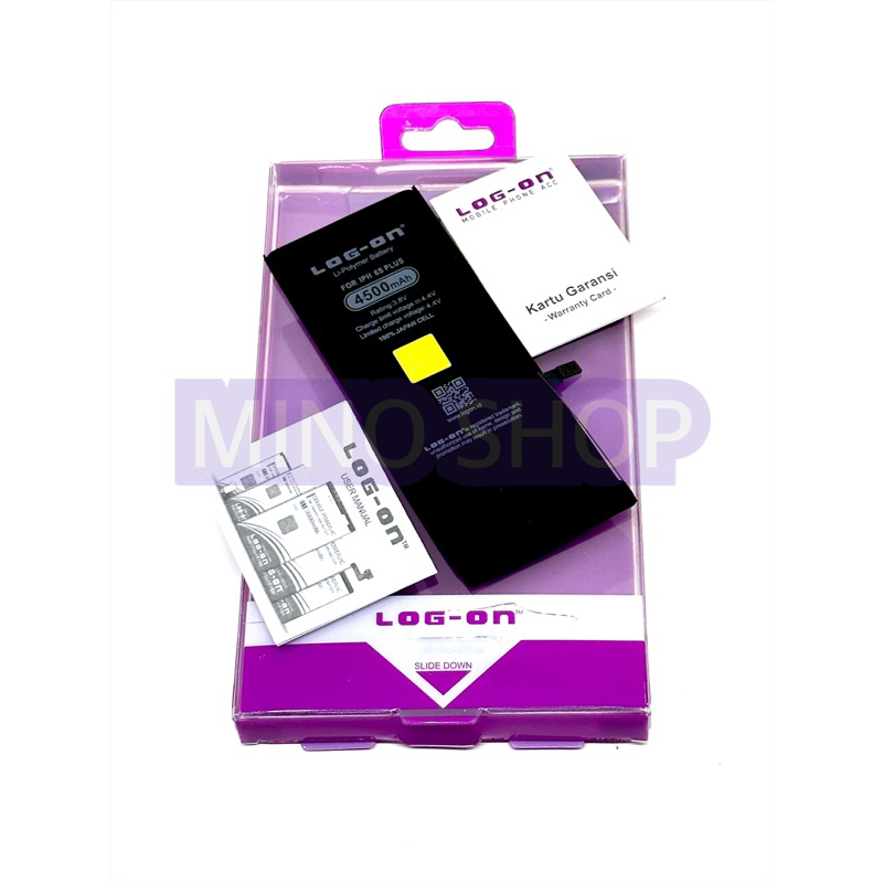 BATERAI LOG ON IP 6S+ 6S PLUS - DOUBLE POWER BATTERY