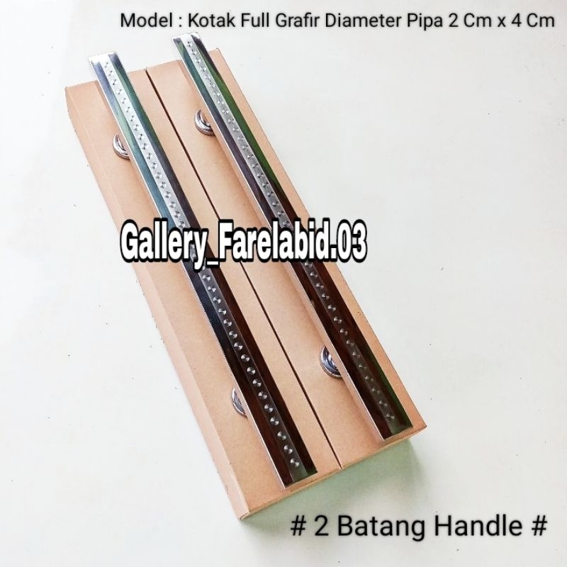 80 Cm Handle Pintu Rumah Stainless Steel Kotak Grafir Gagang Pintu 60 Cm Pegangan Pintu Kupu Tarung 45 Cm Tarikan Minimalis