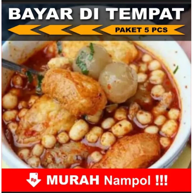 

Baso Aci Paket 5 Bungkus /Gratis 1 Bungkus