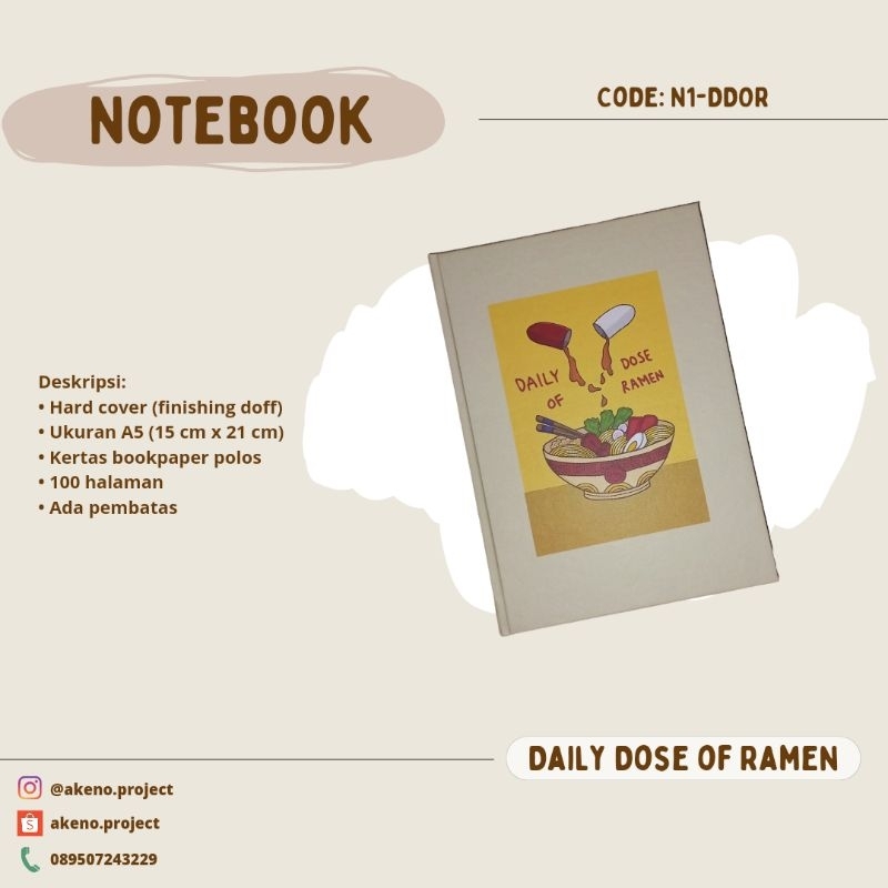

[akeno.project] Notebook - Daily Dose of Ramen