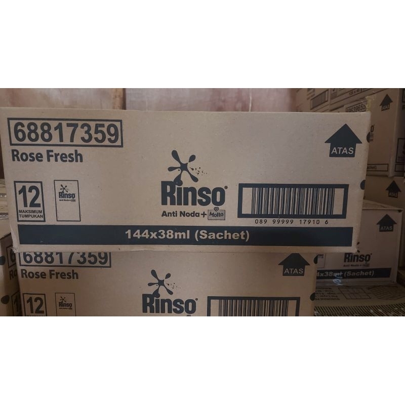 RINSO CAIR ROSE FRESH 38ML KARTONAN