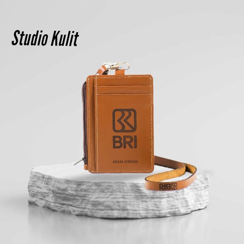 

ID Card Holder Kulit Name Tag Kulit Custom Lanyard Id Card Gantungan Name Tag