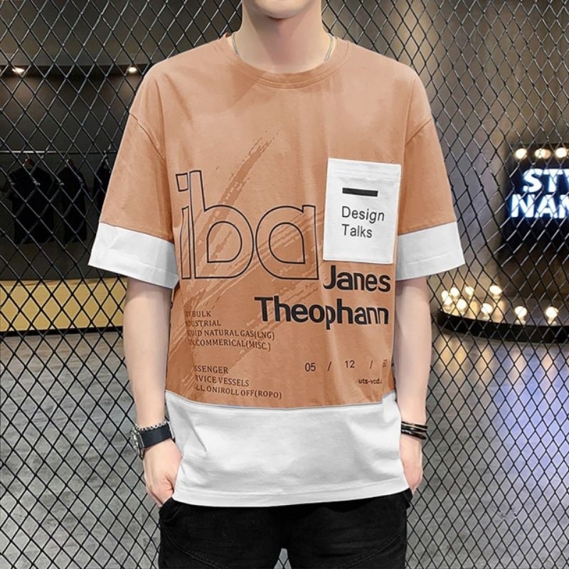 KAOS PRIA OVERSIZE ( JANES ) BAJU DISTRO PRIA LENGAN PENDEK MODEL TERBARU