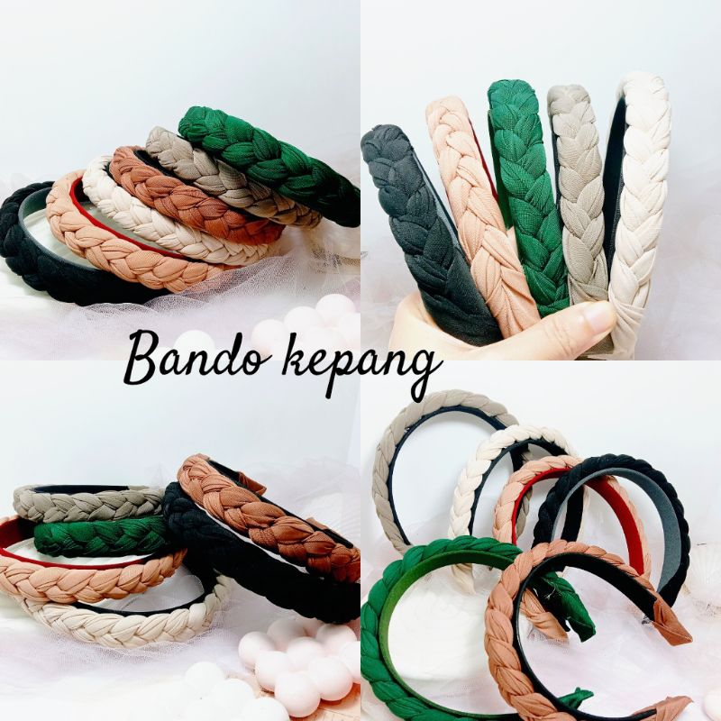 bando rambut kepang korea