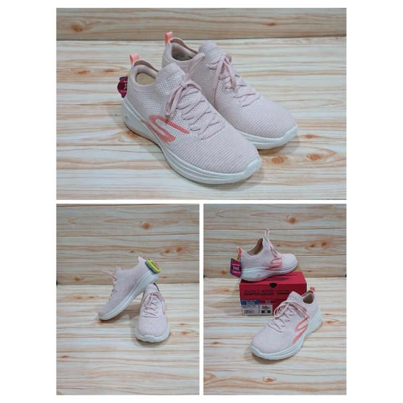 Skechers Go Run Fast Pink Women Ori