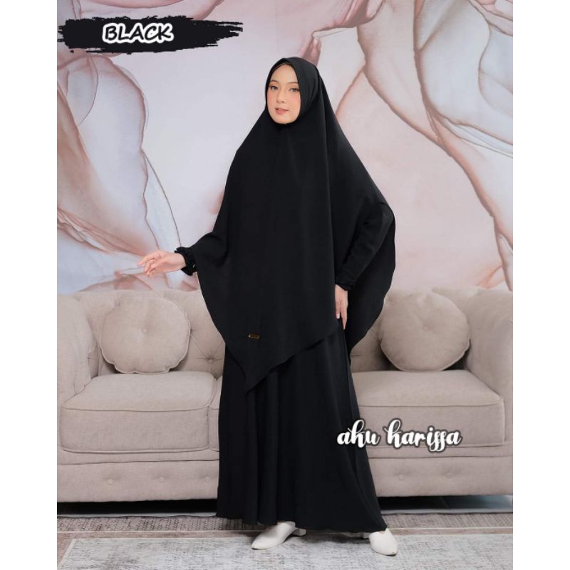 SET GAMIS NURLIANI ORI AKU KARISSA DRESS MUSLIMAH KEKINIAN GAMIS SYARI LEBARAN TERBARU