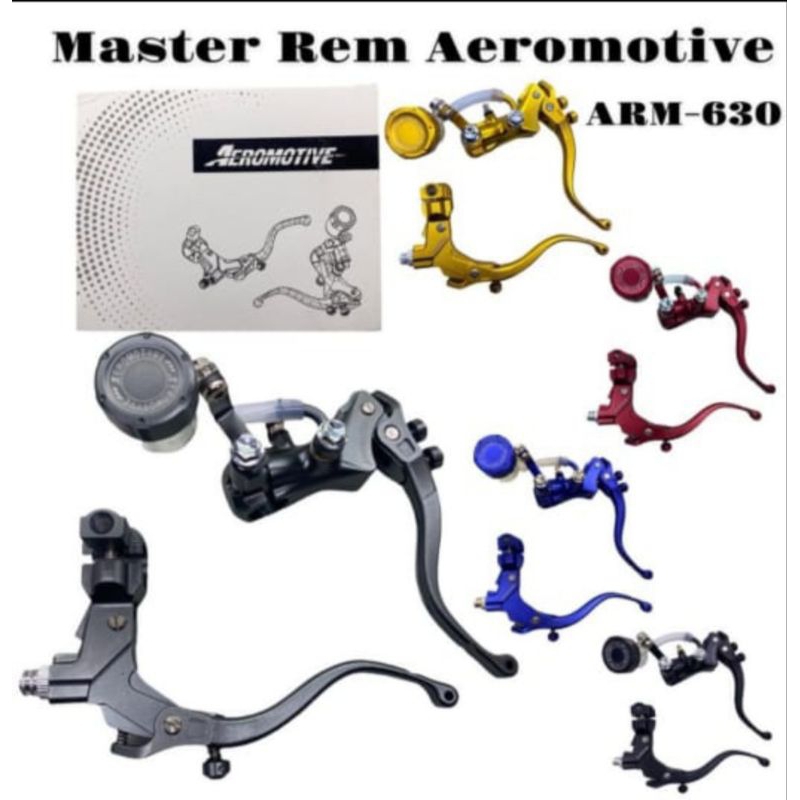 MASTER REM AEROMOTIVE ARM  630 GADURA  KOPLING FULL REM CNC  UNIVERSAL