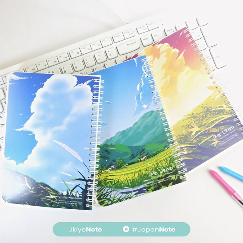 

NOTEBOOK A5 JAPANES NOTE BY UKIYO