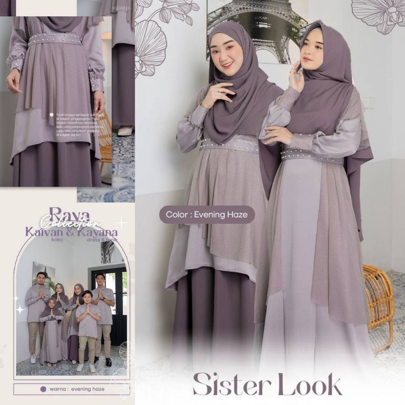KAYANA DRESS ORI SILMEE || KAYANA KAIVAN SARIMBIT BY SILMEE || FAMSET || COUPLE || LEBARAN || IDUL F