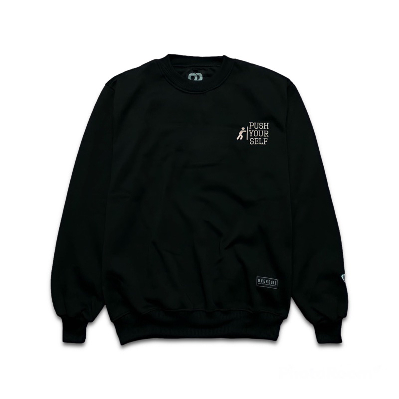 Sweater Crewneck Pria Distro Original Brand McVois Bordir High Quality Premium (Bisa COD)