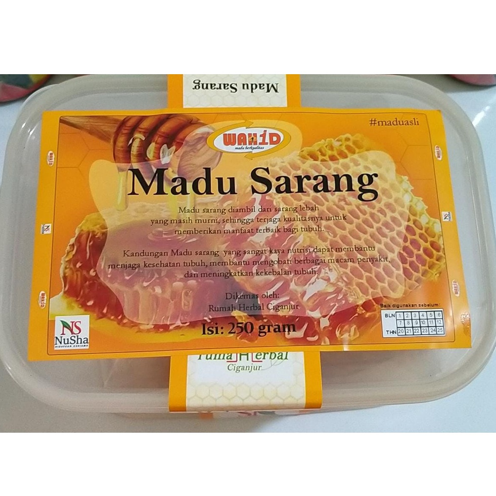 

MADU SARANG asli Madu Murni madu SARANG ASLI 250gr