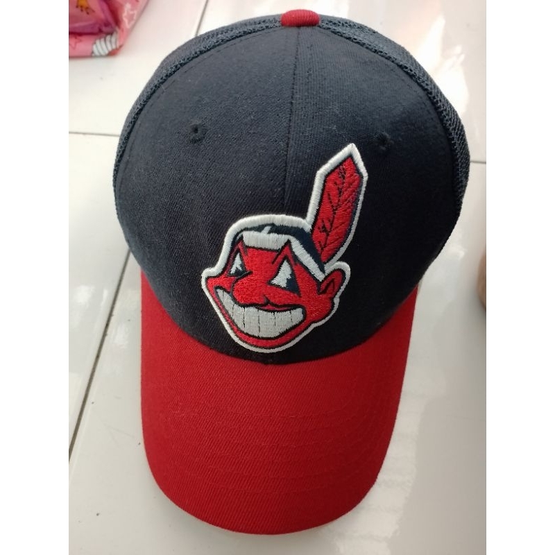Topi MLB Indian second