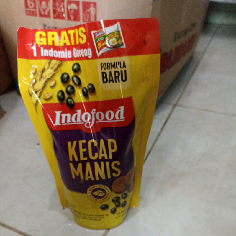 

Kecap Manis Indofood 520ml tanpa mie goreng