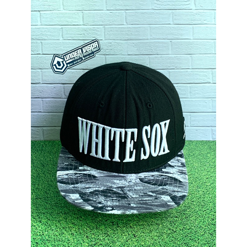 Topi Snapback MLB White Sox Original