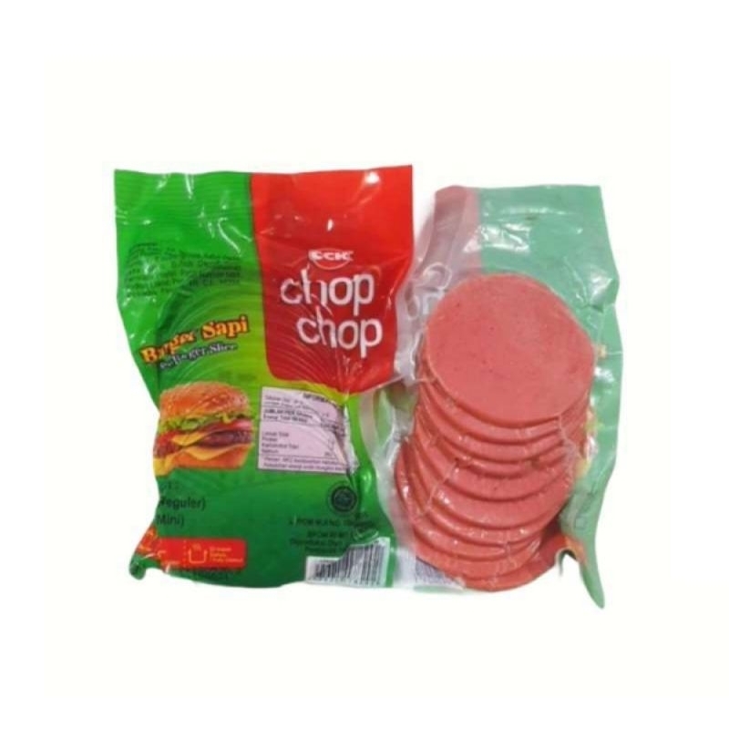 

Chop Chop beef burger mini 250gram