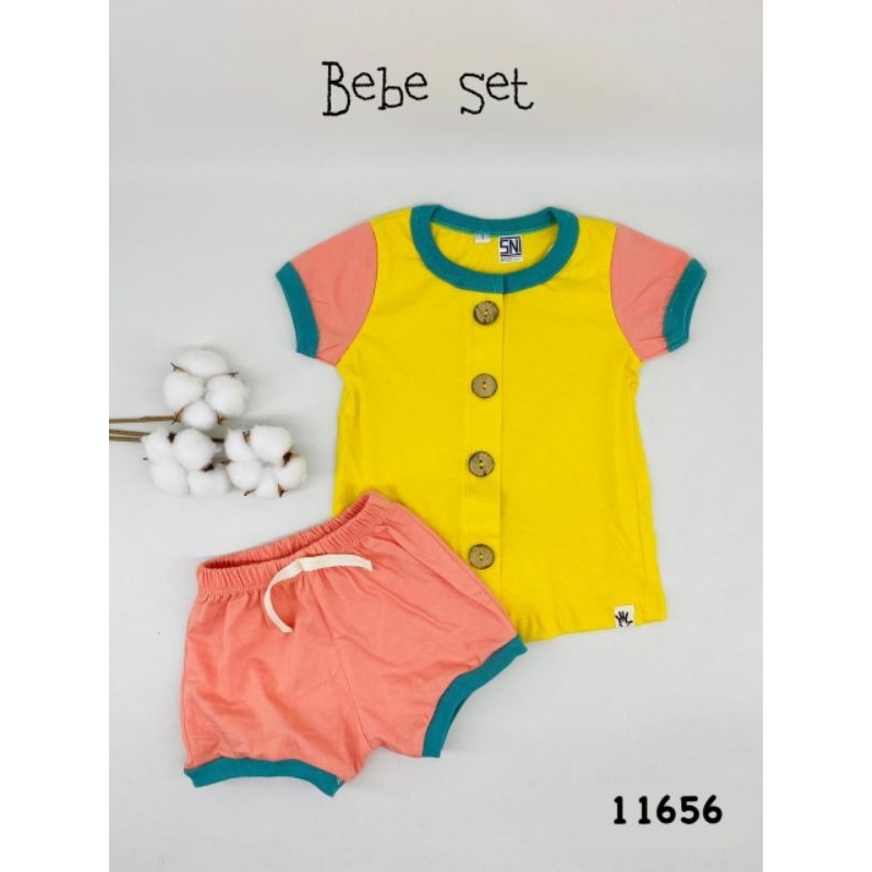 LOOPIE KIDS - BEBE SET - SETELAN BAJU ANAK - SETELAN BAJU BAYI - SET BAJU ANAK