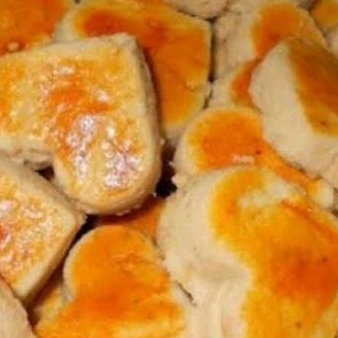 Kue Kacang Kue Lebaran 250 Gram dan  Toples Tabung 600 mili