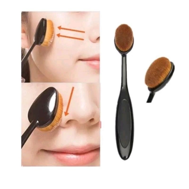 BRUSH FOUNDATION BENTUK OVAL