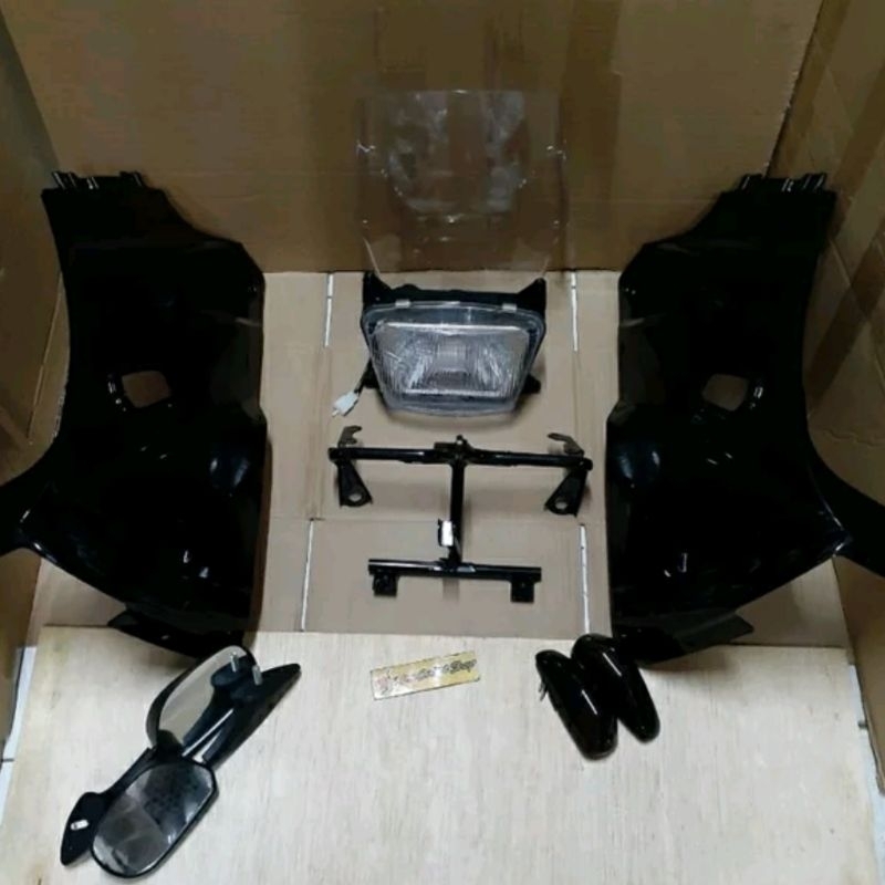 fairing fering set sayap ninja ssr hitam