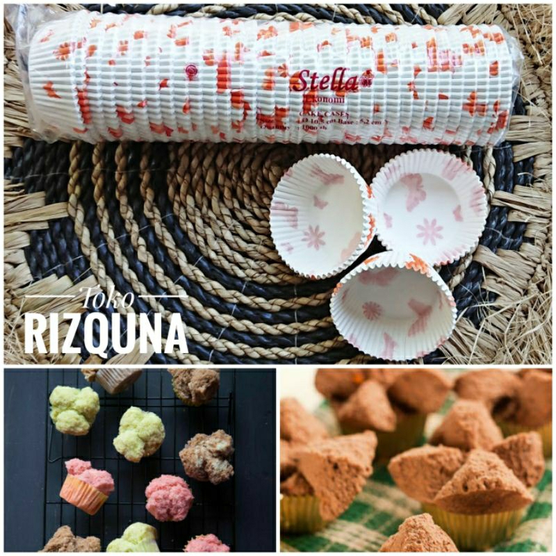 Cup kue Kertas Papper cup bolu kukus Fora Cake Case