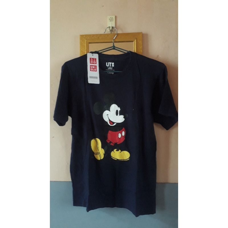 (NEW) JASTIP SALE UNIQLO x DISNEY ORIGINAL KAOS UNISEX MICKEY MOUSE LENGAN PENDEK