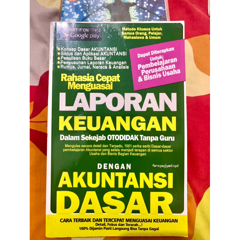

Buku rahasia cepat menguasai laporan keuangan dengan akuntansi dasar
