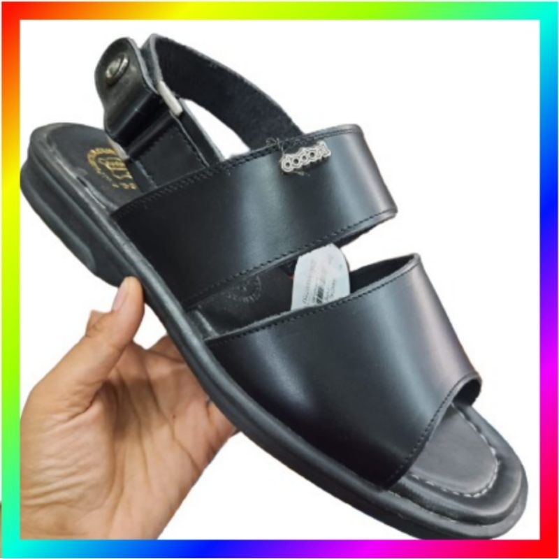 sandal sepatu tali dodoni kulit A600  uk 38/43