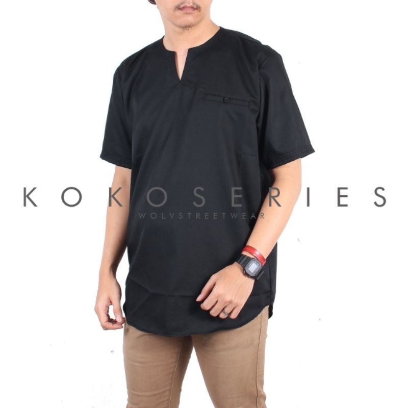 BAJU KOKO DEWASA - BAJU KOKO PRIA - QURTA PAKISTAN - QURTA DEWASA - QURTA PRIA - BAJU MUSLIM PRIA