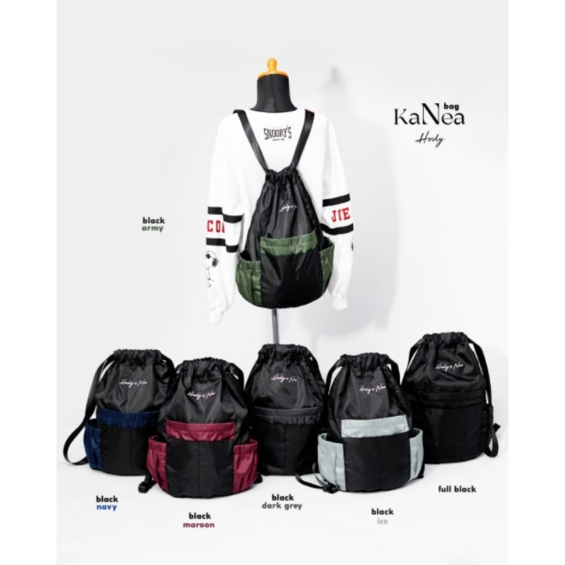 Kanea Bag by Hody/foldable pouch bag/tas gendong hody/tas gendong lipat/tas lipat/tas gendong serut/