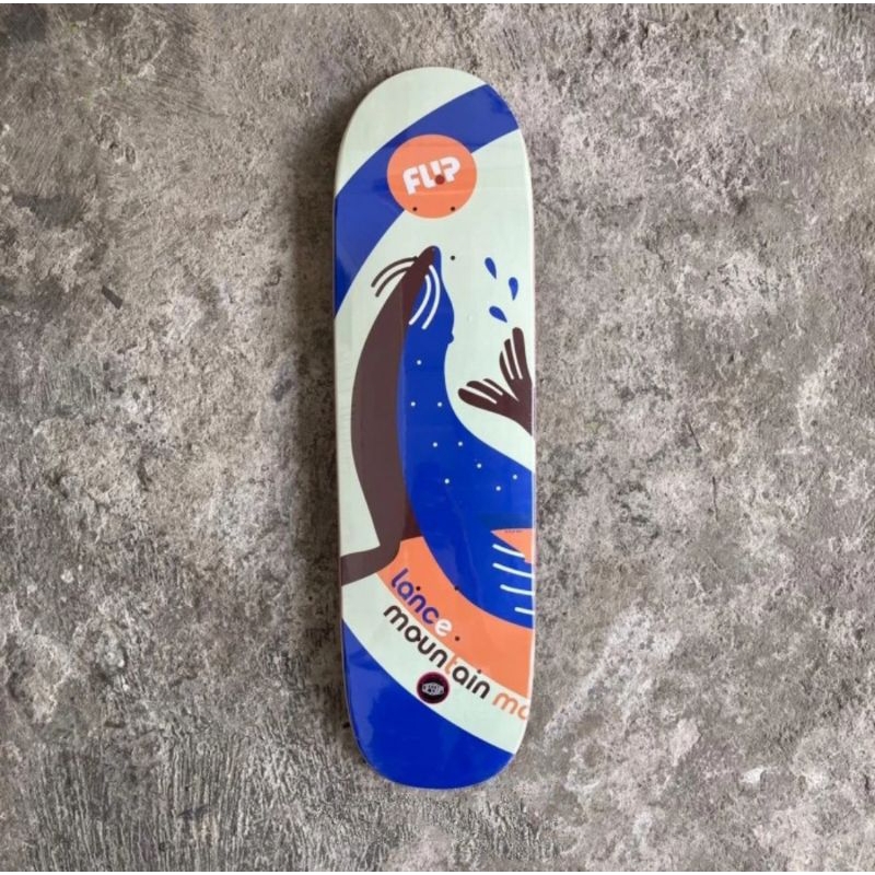 Skateboard deck flip x kaja lance mountain 8.75 pool shape