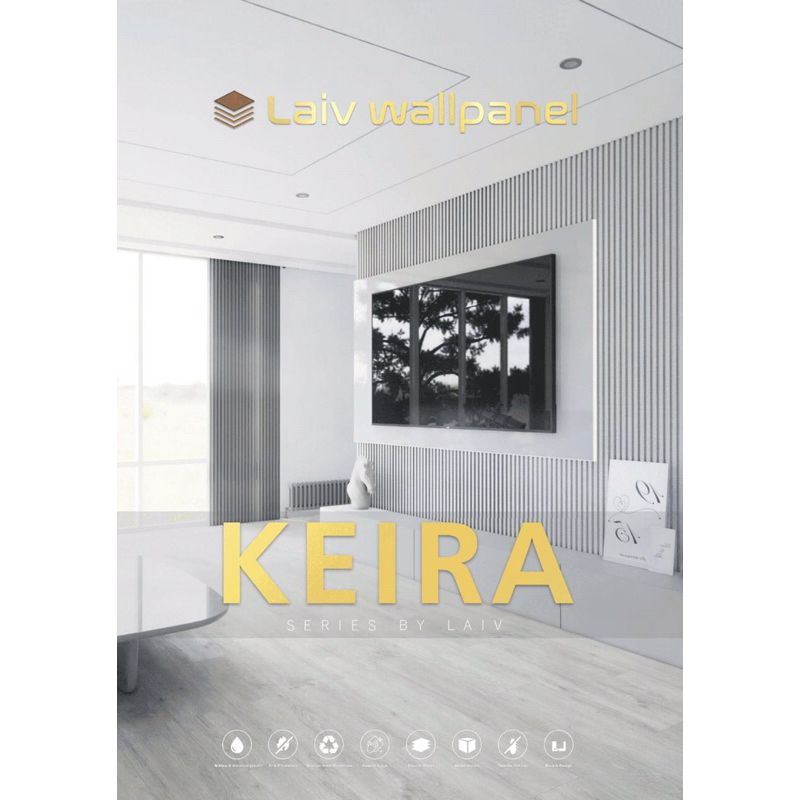 LAIV Wallpanel PVC Dinding - WPC Dinding - Wallpanel - PVC Panel