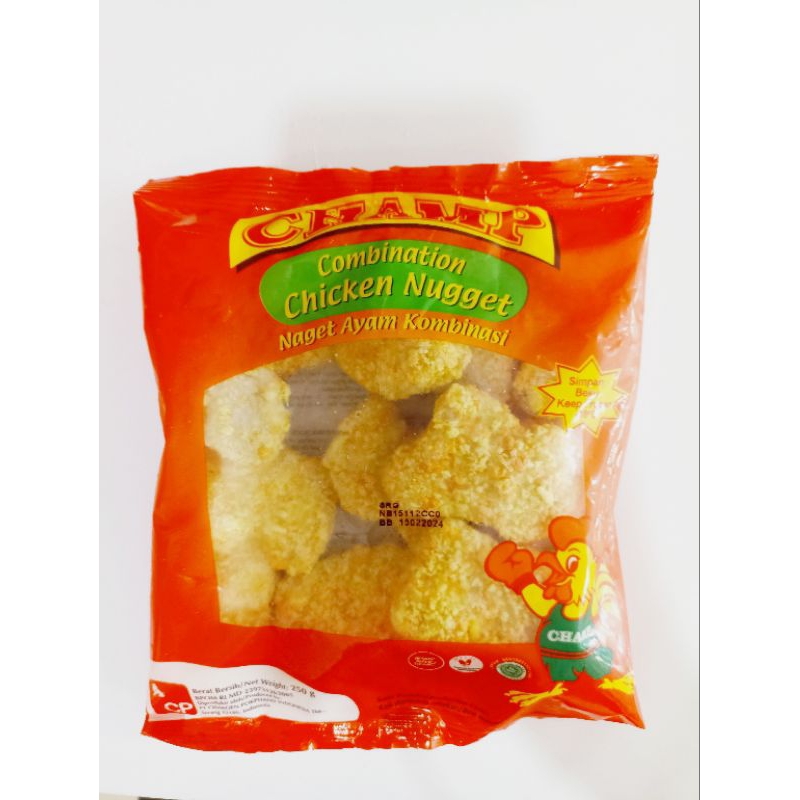 

Champ nuget ayam 250gr naget ayam