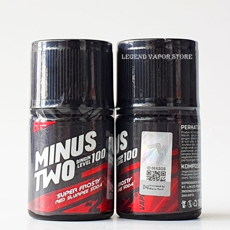 FREEBASE - LIQUID MINUS TWO V3 Red Slurpee Soda 60ML 3MG AUTHENTIC